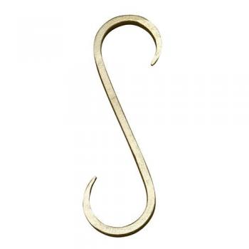 SフックL ゴールド アイアン 掛ける アンティーク調 おしゃれ シンプル 金色 ゴールド