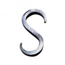 SフックS シルバー アイアン 掛ける アンティーク調 おしゃれ シンプル 銀色 シルバー