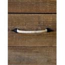 ハンドルLL アンティーク調 おしゃれ シンプル 黒 ブラック 取っ手 引出し 竹 DIY