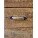 ハンドルM アンティーク調 おしゃれ シンプル 黒 ブラック 取っ手 引出し 竹 DIY