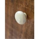 レトロノブ サークルライン WH ドアノブ かわいい 水牛 おしゃれ DIY 白取っ手 ホワイト