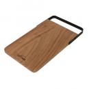 カッティングボード スクエアL アイアンハンドル ナチュラル まな板 木製 アカシア 幅38