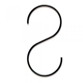 SフックスタンダードM 12個セット 掛ける ディスプレイ おしゃれ シンプル 黒 ブラック スリム