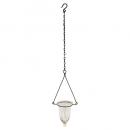 ハンギングガラスカップ クリア 花瓶 おしゃれ ハンギング フラワーベース 直径10