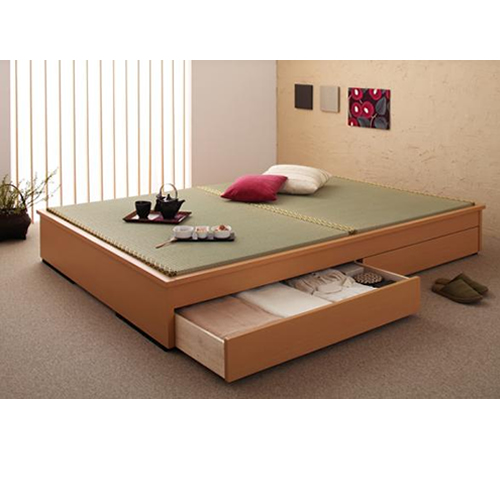 モダンデザイン畳収納ベッド【花梨】Karin