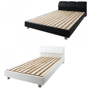 モダンデザインベッド【CELEB】セレブ【ボンネルコイルマットレス付き】