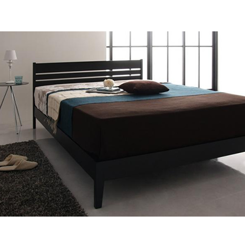 デザインパネルすのこベッド【Lira】リラ【国産ポケットコイルマットレス付】