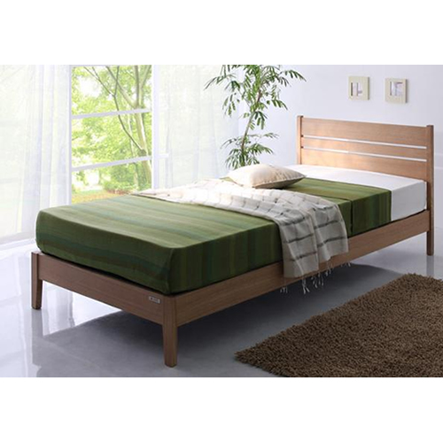 デザインパネルすのこベッド【Lira】リラ【国産ポケットコイルマットレス付】