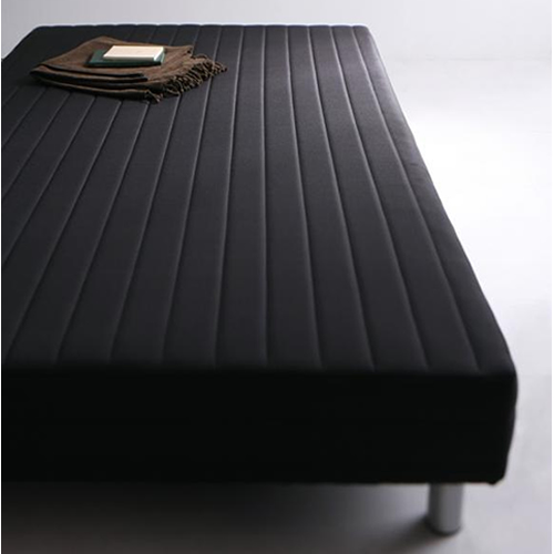 ロング丈ポケットコイルマットレスベッド(脚15cm)