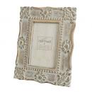 スクエアフォトフレーム マンゴーウッド 木製 おしゃれ アンティーク調 エレガント 縦24