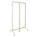 バタフライハンガーラック ホワイト アイアン ディスプレイ シンプル 両開き 高さ148