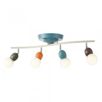 アナベルリモートシーリングランプ 電球付き(白熱球) AMIX おしゃれ カラフル ポップ かわいい