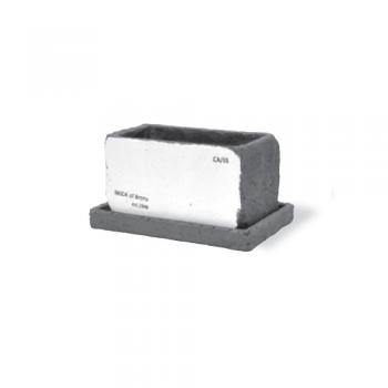 ブロンクスポットB-S プランター 鉢 4個セット セメント おしゃれ グレー 幅14.1