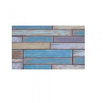 ラバーマット マットH マルチカラー ブルー 2個セット おしゃれ 玄関マット 幅75