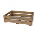 ウッデンカントリーボックス04 2個セット 木製 プランタースタンド アンティーク調 幅41