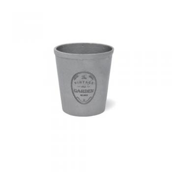 アルミマテリアポットV-01 シルバー 3個セット フラワーポット おしゃれ アルミ 高さ10