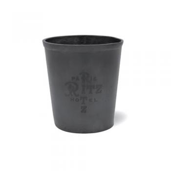 アルミマテリアポットR-03 ブラック 2個セット フラワーポット おしゃれ アルミ 高さ14