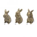 ミニョンラパン set3 ゴールド 2個セット ウサギ オブジェ おしゃれ セメント 高さ12