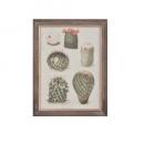 ウォールアートフレーム フレームF ボタニカル おしゃれ インテリア雑貨 額縁 高さ43