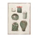 ジュートキャンバス キャンバス04 ボタニカル おしゃれ インテリア雑貨 額縁 高さ70