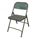 ブロカントパイプチェアー02 2個セット アイアン アンティーク調 グリーン おしゃれ 高さ77.5