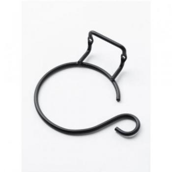 アイアンドライヤーフック ブラック アンティーク調 シンプル おしゃれ フック 幅140