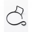 アイアンドライヤーフック ブラック アンティーク調 シンプル おしゃれ フック 幅140