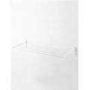 アイアンシェルフL ホワイト アイアン サニタリー シック 棚 アンティーク調 幅500