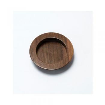 丸引手 Walnut ミディアムブラウン 木製 ナチュラル DIY ドア取っ手 おしゃれ 直径70