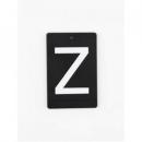 アイアンプレートZ③ 3個セット アルファベットオブジェ ブラック おしゃれ カジュアル 高さ60