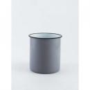 ツールホルダー チャコールグレー 2個セット シンプル キッチン用品 ホウロウ 直径150