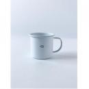 ハリネズミマグカップ ② 2個セット キッチン用品 ホウロウ おしゃれ ホワイト 容量360ml