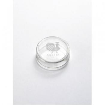 2インチシャーレ ピーコック ガラス クリア 小物入れ トレイ おしゃれ 皿 直径55