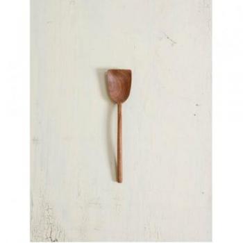 ティースプーン スクエア 2個セット キッチン用品 木製 ナチュラル カトラリー 長さ130