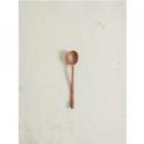 薬味スプーン 2個セット キッチン用品 木製 ナチュラル カトラリー 長さ110