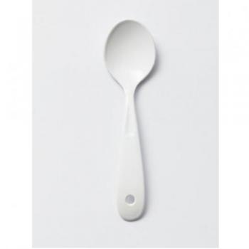 ブランシリーズ プチスプーン キッチン用品 琺瑯 ホワイト カトラリー 長さ110