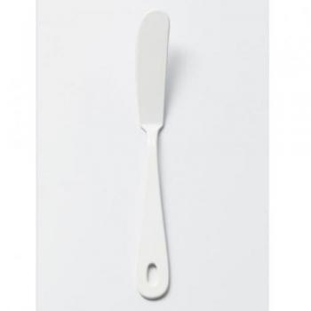 ブランシリーズ バターナイフ キッチン用品 琺瑯 ホワイト カトラリー 長さ170
