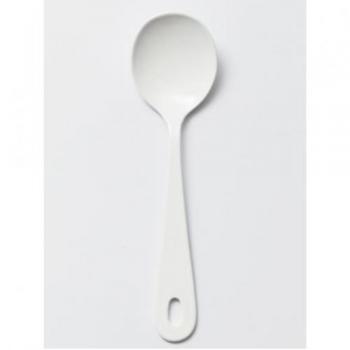 ブランシリーズ クリームスプーン キッチン用品 琺瑯 ホワイト カトラリー 長さ150