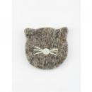 フェルトコースター グレーネコ キッチン用品 かわいい 温かみ グレー おしゃれ 幅90