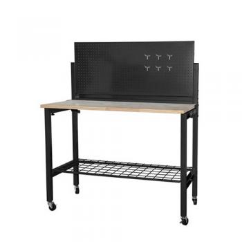 WORKBENCH BLACK ガルバナイズド かっこいい テーブル ガレージ 高さ147.5
