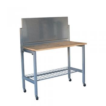 WORKBENCH SILVER ガルバナイズド かっこいい テーブル ガレージ 高さ147.5