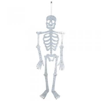 TIN BONE インテリア雑貨 ディスプレイ おしゃれ スチール 骸骨 高さ108