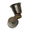 キャスター 車輪 真鍮 ブロンズ アンティーク調 DIY おしゃれ リプロダクション 直径4