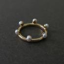 ファッションリング S 指輪 パール 大人可愛い 通販