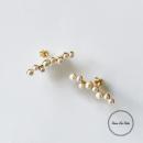 ピアス 真鍮 淡水パール 大人可愛い おしゃれ 通販