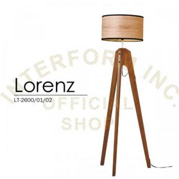 ロレンツ NA フロアライト ルームランプ クリアハウス球付き 照明 木製 おしゃれ 高さ144