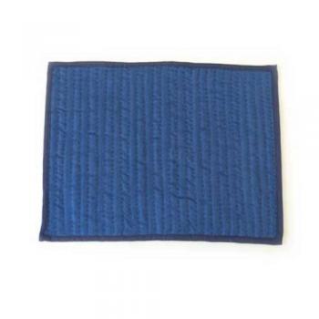 ランチマット TWILLリネン ティント BL ブルー キルト 爽やか リネン 幅42