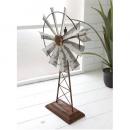 ラスティ・ロックウインドミル オブジェ アンティーク調 ディスプレイ おしゃれ 高さ54