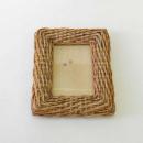 ARUROG フレームワーク フォトフレーム (M) ラタン ナチュラル おしゃれ 幅23