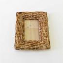 ARUROG フレームワーク フォトフレーム (S) ラタン ナチュラル おしゃれ 幅17